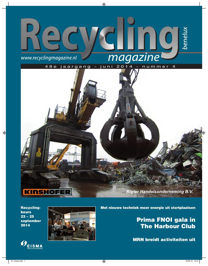 Recycling Magazine Benelux juni 2014