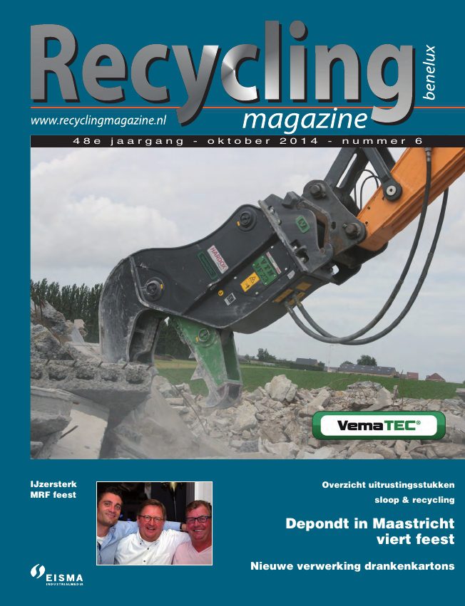 Recycling Magazine Benelux oktober 2014